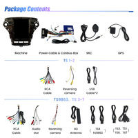 Autoradio Android 14 pour Ford Mondeo MK4 2011 - 2013, lecteur multimédia stéréo, navigation GPS, Wifi 5G, 9,7 pouces