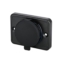 Chargeur USB pour voiture 12V 24V, double port USB 10W+10W, étanche, à monter sur panneau, pour bateau, moto, camping-car, marine, camion