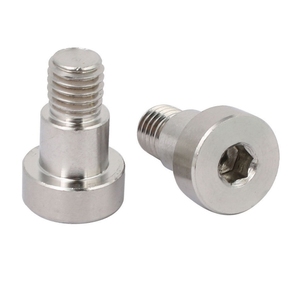 Boulon à épaulement en acier M10 avec tête hexagonale Longueur 20mm Norme ISO/DIN Finition inoxydable <span class=keywords><strong>Bride</strong></span> de chariot carrée Boulons hexagonaux - Product Image 5