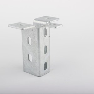 Hot Dip Galvanized Steel <strong>Post</strong> Base <strong>Brackets</strong> <strong>for</strong> Solar Panel Mounting <strong>on</strong> Ground and <strong>Concrete</strong> Pier Rooftop Systems - Product Image 4