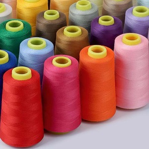 Vente en gros de fils à coudre en polyester 100% filé écologique 40/2 pour la couture - Product Image 1
