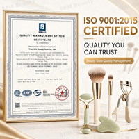 Kuas Foundation Bulu Musang Kuning Profesional Gagang Tanduk Sapi Kuas Makeup Foundation Krim