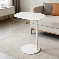 Table console latérale ADA à hauteur réglable par vérin à gaz, pour salon d'appartement, durable, stable, design moderne
