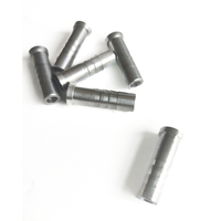 Inserts de siège en aluminium Flèche en fibre de carbone Point d'insertion de flèche Diamètre intérieur de 7.6mm Embouts de flèche Pointe large