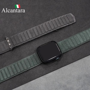 حزام ساعة مخصص من الجلد لساعة أبل آي ووتش 1/2/<span class=keywords><strong>3</strong></span>/4/5/6/7/8/9/S10/SE/الترا - Product Image 1