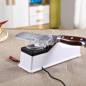 Afilador de Cuchillos Eléctrico Portátil <span class=keywords><strong>para</strong></span> Cuchillos y <span class=keywords><strong>Tijeras</strong></span>, <span class=keywords><strong>Piedra</strong></span> de <span class=keywords><strong>Afilar</strong></span> de Doble Cara de Afilado Rápido - Product Image 3