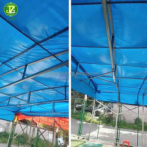 Toldo impermeable <span class=keywords><strong>de</strong></span> lona con revestimiento <span class=keywords><strong>de</strong></span> PVC azul <span class=keywords><strong>de</strong></span> alta calidad <span class=keywords><strong>de</strong></span> 7m * 8M <span class=keywords><strong>para</strong></span> uso en exteriores, tienda ligera <span class=keywords><strong>para</strong></span> piscina <span class=keywords><strong>de</strong></span> Stock - Product Image 1