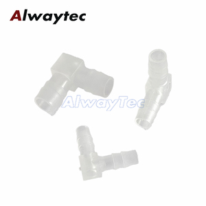 Accesorios de codo de púas de PP de plástico en forma de L de 90 grados, lengüeta reductora para manguera, accesorios de tubería iguales, lengüeta suave para manguera de 2 vías - Product Image 6
