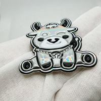 Badge logo personnalisé en TPU avec support à coudre pour vestes en jean, vêtements de travail, uniformes, sacs à dos, casquettes et décoration vestimentaire