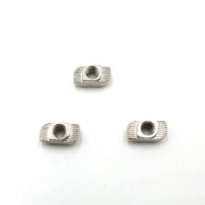 Écrou à vis réglable de <span class=keywords><strong>50</strong></span> <span class=keywords><strong>mm</strong></span> de longueur, finition zinguée, type écrou hexagonal, filetage M3 pour acier au carbone, acier inoxydable, laiton galvanisé - Product Image 4