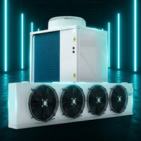 Hete-gas ontdooiende luchtgekoelde condensorunit 24,1 kW koelcapaciteit R410A voor koude opslag, vriescel, groenten, fruit, vlees