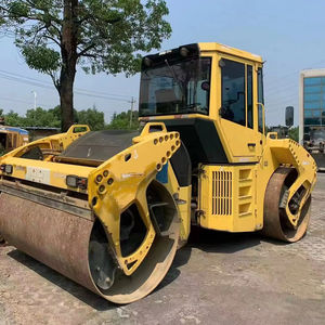 Orijinal kullanılan <span class=keywords><strong>Bomag</strong></span> BW202AD-4 çok fonksiyonlu <span class=keywords><strong>Tandem</strong></span> asfalt silindiri ucuz satılık yol silindiri - Product Image 1