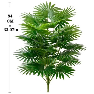 <span class=keywords><strong>Pianta</strong></span> Artificiale di Palma con 24 Foglie in Plastica Senza Vaso per Decorazione di Hotel, Casa, Ufficio e Matrimoni - Product Image 5