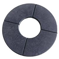 Disque de polissage diamanté noir en résine JDK 10" (250 mm) pour marbre et granit – Outil de ponçage humide