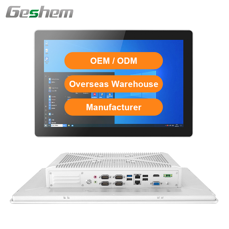 Высокопроизводительный Ip65 Водонепроницаемый безвентиляторный настенный настольный промышленный сенсорный ПК