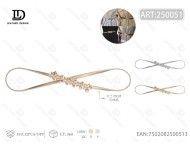 Catena da Vita in Lega d'Acciaio Placcata Oro per Donna, Stile Semplice, Lunghezza Standard, Gioiello per Uso Quotidiano - Product Image 3