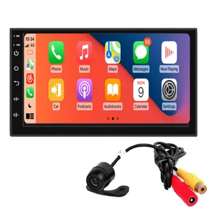 Đài Phát Thanh 2 Din DVD GPS Cho Xe Hơi Android 11 Máy Nghe Nhạc Đa Phương Tiện Định Vị GPS Thông Dụng Mới Cho Nissan Toyota Volkswagen Mazda BYD Kia VW