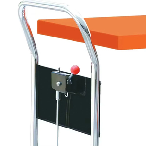 Carro hidráulico Manual de diseño profesional, carro de plataforma elevadora de tijera, elevador de mesa móvil Manual estándar de 500kg - Product Image 4