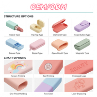 Étui de protection en silicone pour flacon de parfum, motif animal mignon, pochette cosmétique de maquillage, housse de rangement de voyage, cadeau promotionnel antichoc