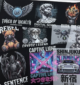 Vinilo Termoadhesivo al por Mayor de Fábrica, Diseños Lavables Impresos en Serigrafía sobre PET y Goma, Adhesivos para Prendas, Logotipos Personalizados, Transferencia Térmica - Product Image 3