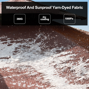 Paraguas de Patio <span class=keywords><strong>Rectangular</strong></span> en voladizo para exteriores de alta calidad, Uv <span class=keywords><strong>sombrilla</strong></span> de protección, sombrillas de jardín con luces LED - Product Image 3