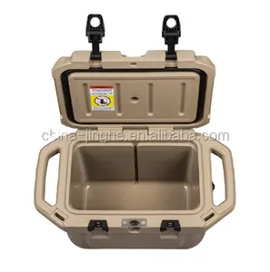 OEM portatile di qualità Roto modanatura custodia per alimenti Rotomolding scatola di raffreddamento porta via contenitori per alimenti scatole e cestini PE quadrato