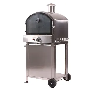 Popular gas oven with grill with CE certificate