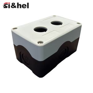 Ip65 Không Thấm Nước Tăng Chiều Thẳng Khẩn Cấp Dừng Chuyển Đổi Hộp 22Mm ABS Chất Liệu Màu Xám Đen Đẩy Nút Thiết Bị Điện Tử Cụ Bao Vây - Product Image 1
