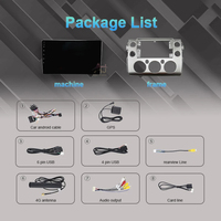 Aijia Écran tactile Android 9 pouces DSP pour FJ Cruiser 2007-2013 Système radio stéréo GPS multimédia Amplificateur portable 1 an