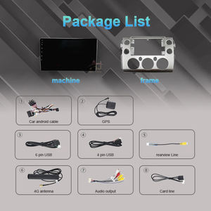 Aijia - Sistema de Radio Estéreo Multimedia con Pantalla Táctil Android de 9 Pulgadas para Automóvil, DSP, GPS, para FJ Cruiser 2007-2013, Amplificador Portátil, 1 Año de Garantía - Product Image 4
