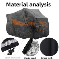 Housse de protection pour quad Joy ATV, imperméable, anti-poussière, résistante aux UV, robuste, toutes saisons, protection solaire, protection contre la chaleur