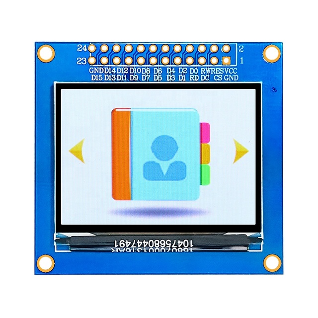 1.77 Inch PMOLED Mini OLED Monitor Screen Board 160x128 Pixel Color 24 Pin I2C Display Module for Arduino Raspberry Pi E-Paper