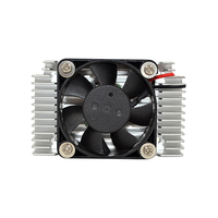 Dissipateur thermique en cuivre personnalisé Ventilateur de processeur 40 mm Petit boîtier d'ordinateur Profil en aluminium Dissipateur thermique