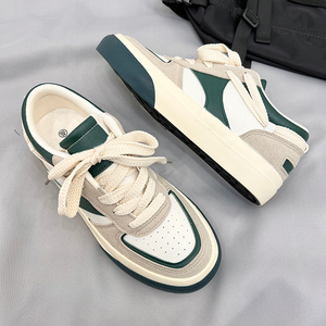 รองเท้าผ้าใบแบบผูกเชือก รุ่น Low Comfort สำหรับผู้ชาย คุณภาพสูง รองเท้าลำลอง รองเท้าสเก็ตบอร์ด แฟชั่น วัสดุ EVA ตาข่าย - Product Image 2