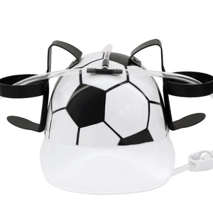 2022 nouveau Plastique Bière Paille Parti Bar Boire De Football <span class=keywords><strong>Casque</strong></span> - Product Image 1