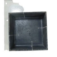 Plaque en carbure de silicium (SiC) LUYU, température de fonctionnement maximale 1800°C, creuset/saguettes, composant de four réfractaire