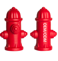 Balles anti-stress personnalisées en forme d'hydrant, cadeaux promotionnels avec impression de logo pour le soulagement du stress, cadeaux d'entreprise