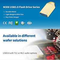 JF-M306 USB 2.0/3.0 logam baru Flash Drive 512MB-256GB Logo OEM kustom