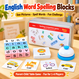 Gioco da Tavolo Educativo per Bambini 2026: Divertente Sfida Multi-Giocatore per l'Apprendimento delle Lettere e delle <span class=keywords><strong>Parole</strong></span> - Product Image 2