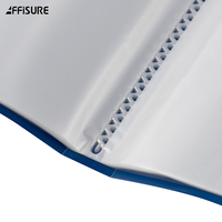 Carpeta de plástico transparente con 60 bolsillos, tamaño A4, gran oferta