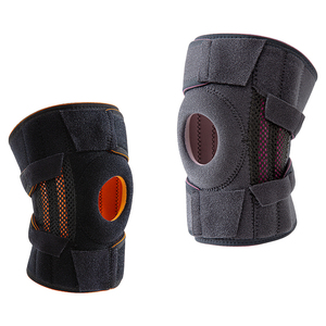 Dây Đeo Đôi Chống Sốc Miếng Đệm Đầu Gối Một Kích Thước Spandex Đầu Gối Tay Áo Cho Thể Thao Ngoài Trời Và Leo Núi Bảo Vệ - Product Image 5
