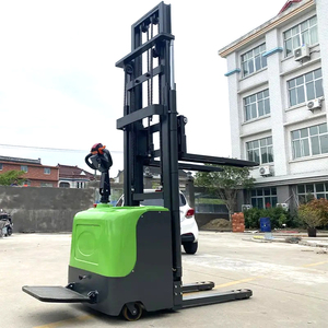 Cheapest Price 2000kg 1000kg 1500kg New Full Electric Semi Electric Portable <strong>Stacker</strong> <strong>Pallet</strong> Forklift Self Lifting <strong>Stacker</strong> - Product Image 4