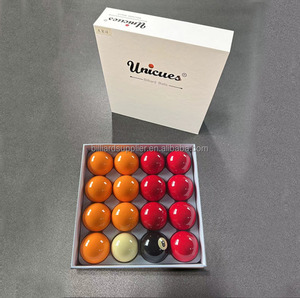 Bolas de <span class=keywords><strong>Billar</strong></span> Deportivas Azules y Amarillas de Resina Fenólica de 2 Pulgadas, Juego de <span class=keywords><strong>Billar</strong></span> y Snooker Profesional para Torneos, Calidad de Torneo, Personalizable - Product Image 5