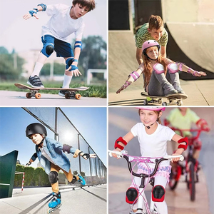 Ensemble de patins à roulettes de protection du genou pour enfants, garçons et filles - Product Image 3