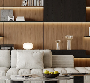 Pannello <span class=keywords><strong>OSB</strong></span> in Pino Treezo, Spessore 9-25mm, Dimensioni Personalizzabili, Finiture Multiple, Pannello Melaminico Bifacciale per <span class=keywords><strong>Pannelli</strong></span> Posteriori di Armadi - Product Image 5