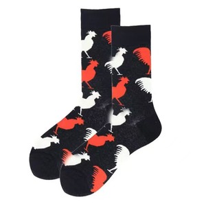 Calcetines de Algodón Unisex al por Mayor, Novedad de Invierno 2026, Coloridos con Diseño de Flamencos, para Uso Diario Informal, para Hombre <span class=keywords><strong>y</strong></span> Mujer - Product Image 2