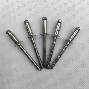 Rivets aveugles en acier inoxydable 304 avec moletage, rivets à tête dôme ouverte en acier inoxydable 3,2 mm, 4,0 mm, 4,8 mm - Product Image 3