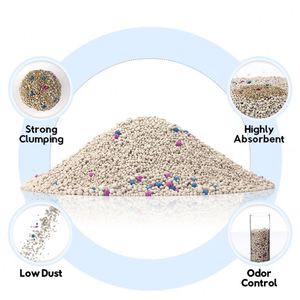 OEM ODM Usine de gros Charbon actif, Zéolite, Argile de sodium, Granulés minéraux, Litière agglomérante pour chats à base de bentonite - Product Image 2