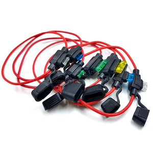 High-Capacity Waterproof Car <strong>Fuse</strong> Holder 12V Cutoff <strong>Switch</strong> Splash-Proof 18/16/14/12/10AWG Blade Adapter Socket Damp Proof <strong>Fuse</strong> - Product Image 4