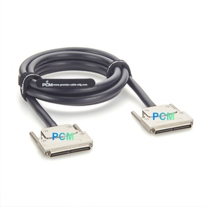 Kabel SCSI kepadatan tinggi VHDCI 100 Pin Male ke VHDCI 100 Pin Male untuk Modul I/O Akuisisi Data Kontrol Gerak Sistem Servo - Product Image 3